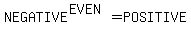 NEGATIVE%5E%28EVEN%29=POSITIVE