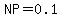 NP=0.1