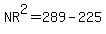 NR%5E2=289-225