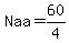 Naa=60%2F4