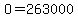 O=263000