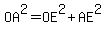 OA%5E2=OE%5E2%2BAE%5E2