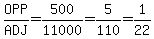 OPP%2FADJ=500%2F11000=5%2F110=1%2F22