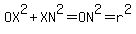 OX%5E2%2BXN%5E2+=+ON%5E2+=+r%5E2