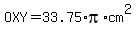 OXY+=+33.75+%2Api%2Acm%5E2