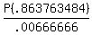 P%28.863763484%29%2F.00666666%29