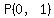 P%280%2C1%29