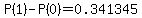 P%281%29-P%280%29=0.341345