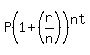P%281%2B%28r%2Fn%29%29%5Ent