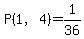 P%281%2C4%29=1%2F36