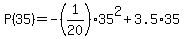 P%2835%29+=+-%281%2F20%2935%5E2+%2B+3.5%2A35