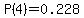 P%284%29=0.228