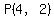 P%284%2C2%29