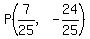 P%287%2F25%2C-24%2F25%29