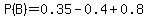 P%28B%29=0.35-0.4%2B0.8