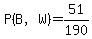 P%28B%2CW%29=51%2F190