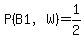 P%28B1%2CW%29=1%2F2