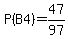P%28B4%29=47%2F97