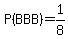 P%28BBB%29=1%2F8