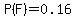 P%28F%29=0.16