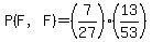 P%28F%2CF%29=%287%2F27%29%2813%2F53%29