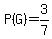P%28G%29=3%2F7