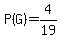 P%28G%29=4%2F19