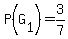 P%28G%5B1%5D%29=3%2F7