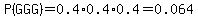 P%28GGG%29=0.4%2A0.4%2A0.4=0.064