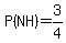 P%28NH%29=3%2F4