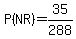 P%28NR%29=35%2F288