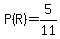 P%28R%29=5%2F11
