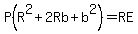 P%28R%5E2%2B2Rb%2Bb%5E2%29=RE