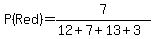 P%28Red%29=7%2F%2812%2B7%2B13%2B3%29