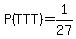 P%28TTT%29=1%2F27
