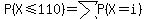 P%28X%3C=110%29+=+sum%28P%28X=i%29%29+