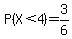 P%28X%3C4%29=3%2F6