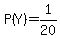 P%28Y%29=1%2F20