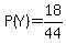 P%28Y%29=18%2F44