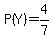 P%28Y%29=4%2F7