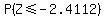 P%28Z%3C=-2.4112%29