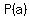 P%28a%29