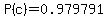 P%28c%29=0.979791