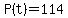 P%28t%29=+++114
