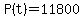 P%28t%29=+11800