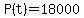 P%28t%29=18000