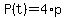P%28t%29=4%2Ap