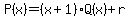 P%28x%29=%28x%2B1%29Q%28x%29%2Br