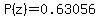 P%28z%29=0.63056