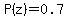 P%28z%29=0.7